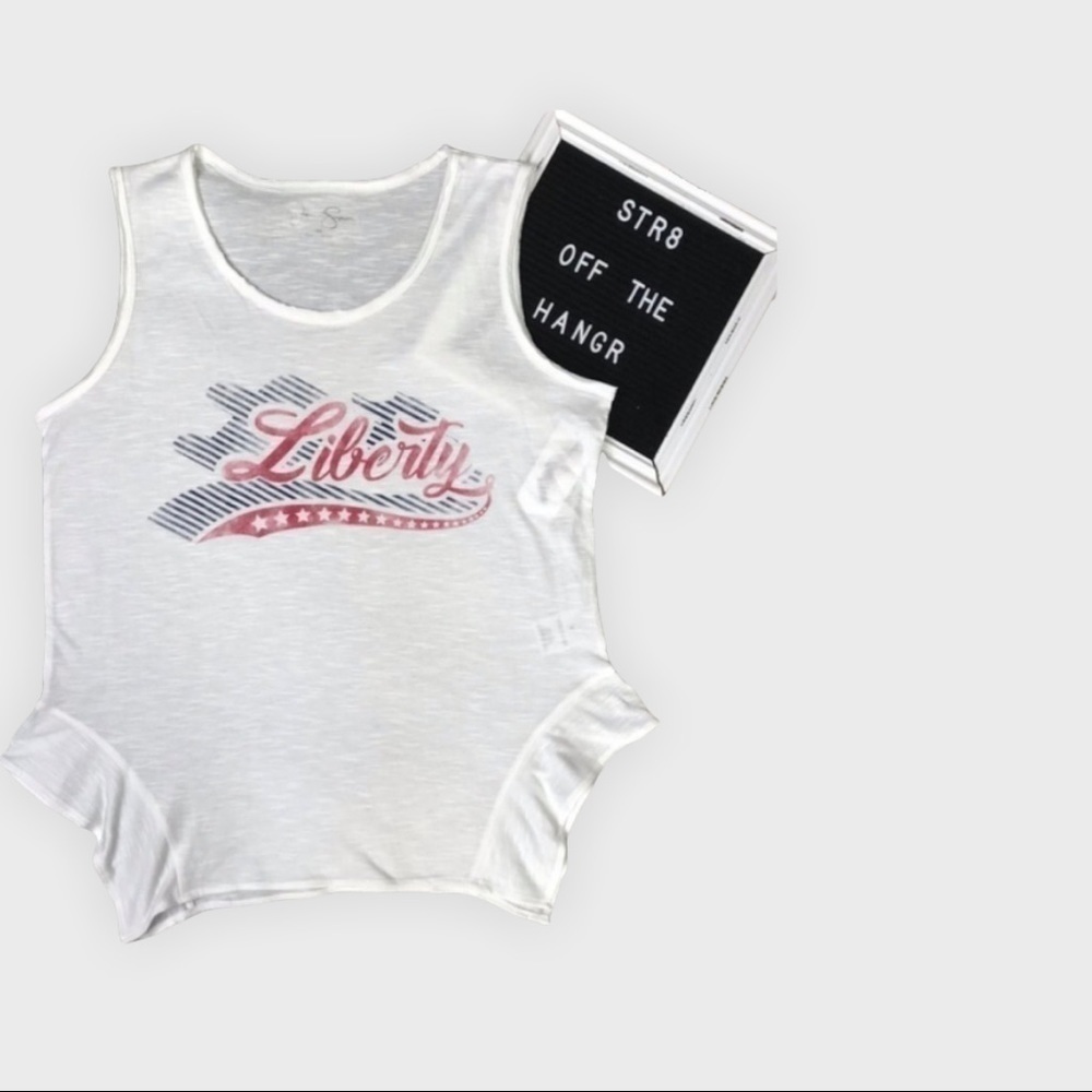 NWT Jessica Simpson Liberty tank top Medium shirt